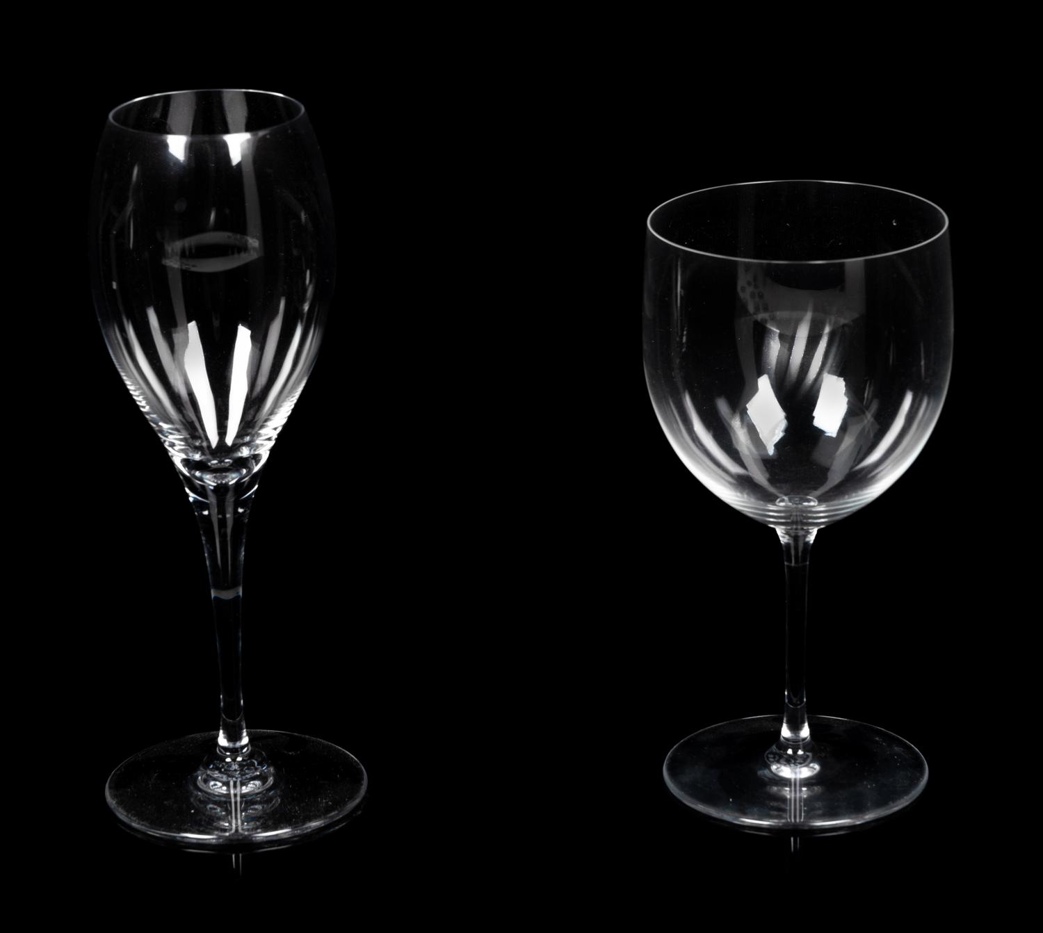 A Group of Baccarat Stemware