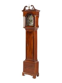 A George III Mahogany Tall Case Clock