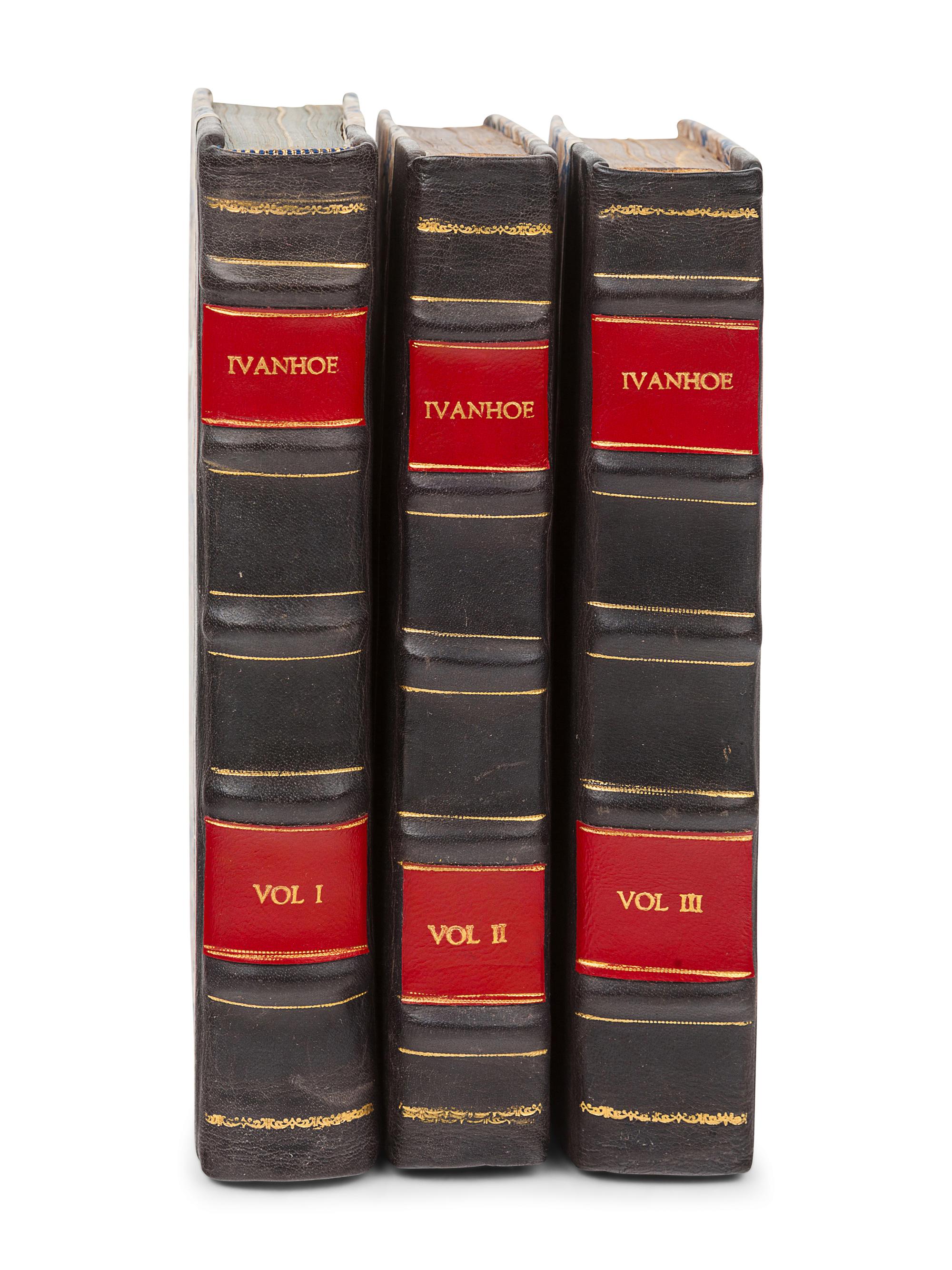 SCOTT, Walter, Sir (1771-1832). Ivanhoe . Edinburgh: for Archibald Constable and Co. and Hurst, Robinson, and Co., 1820.