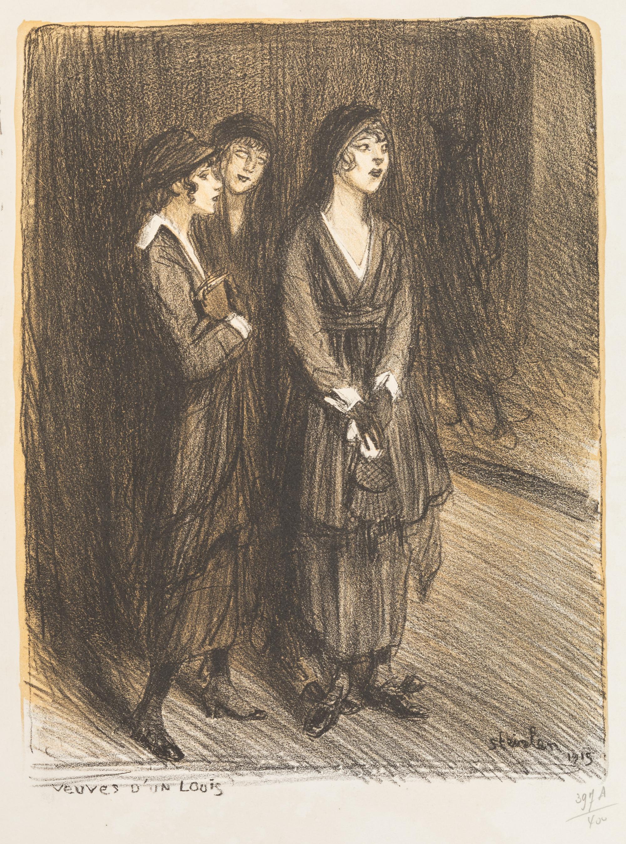 Théophile Alexandre Steinlen, (Swiss, 1859-1923), A group of fourty-eight works