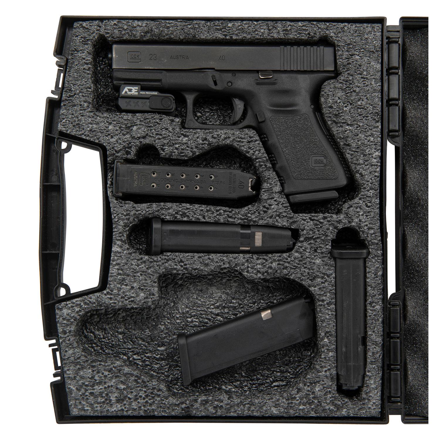 *Glock 23 Gen 3 with Five Magazines in Box
