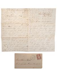 [GOFF, Orlando S. (1843-1916)] -- [CIVIL WAR] -- [EARLY PHOTOGRAPHY]. Civil War letters of Orlando S. Goff, Co. K, Connecticut 10th Infantry, accompanied by post-war letters describing his entry into the trade of photography.