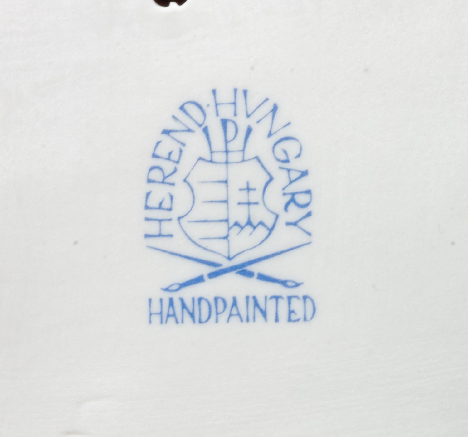 A Herend Porcelain Figural Group