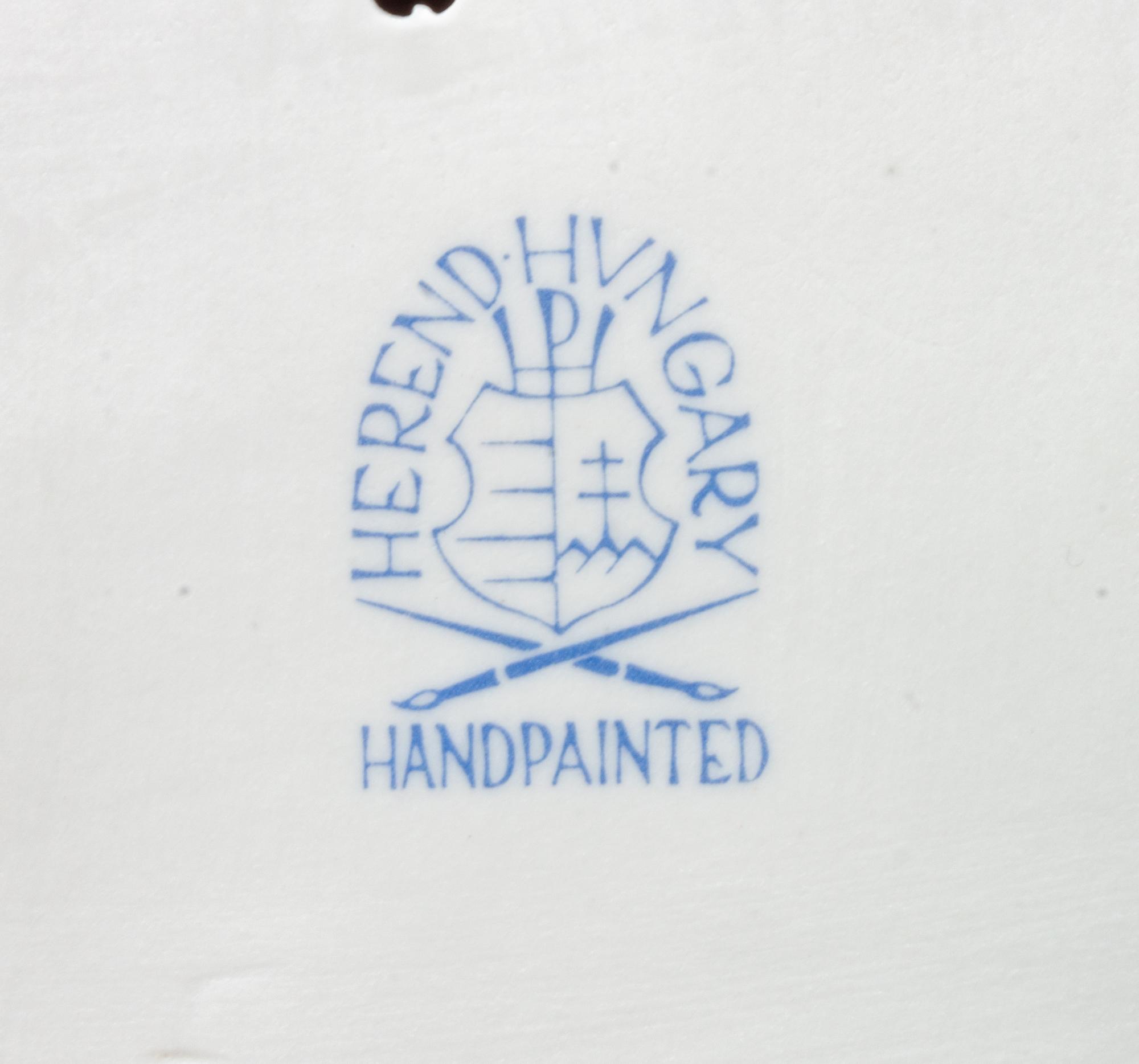 A Herend Porcelain Figural Group