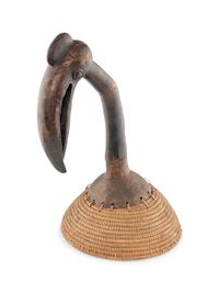 An African Senoufo Bird Crest Mask