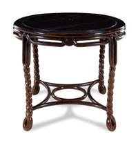 A Chinese Export Hardwood Occasional Table