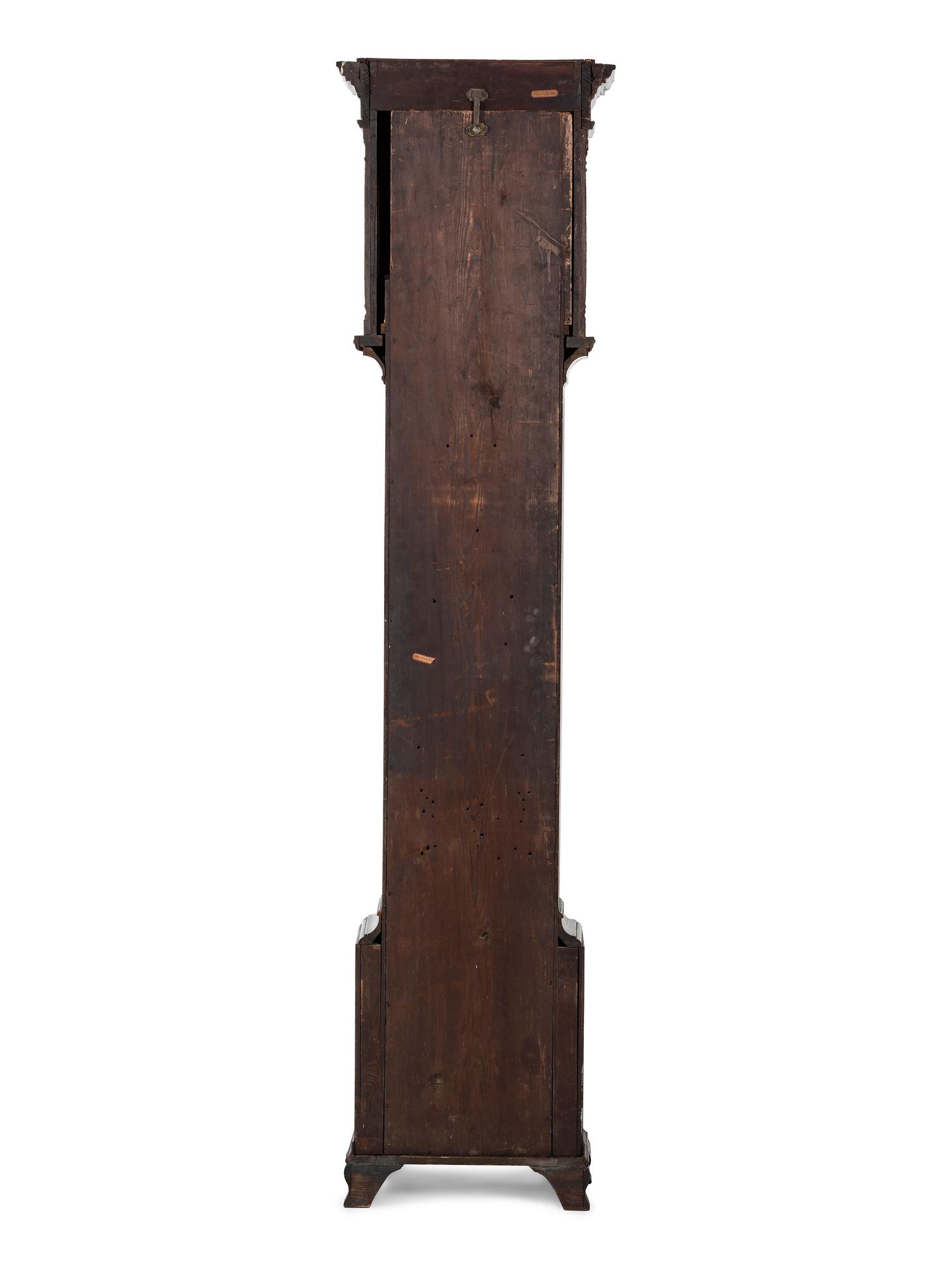 A William and Mary Walnut Tall Case Clock