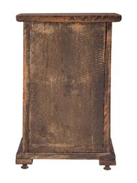 A Georgian Miniature Oak Chest of Drawers