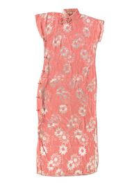Four Chinese Silk Woven Lady's Cheongsams, Qipao