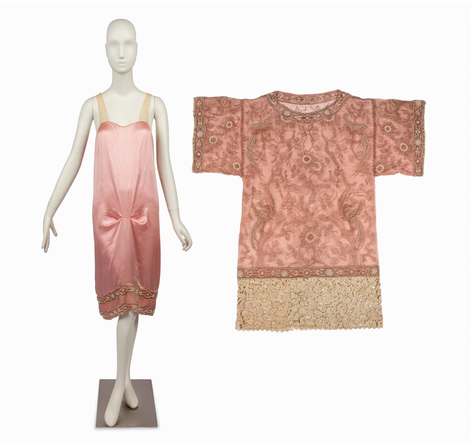 Callot Soeurs Dress and Slip, 1920s