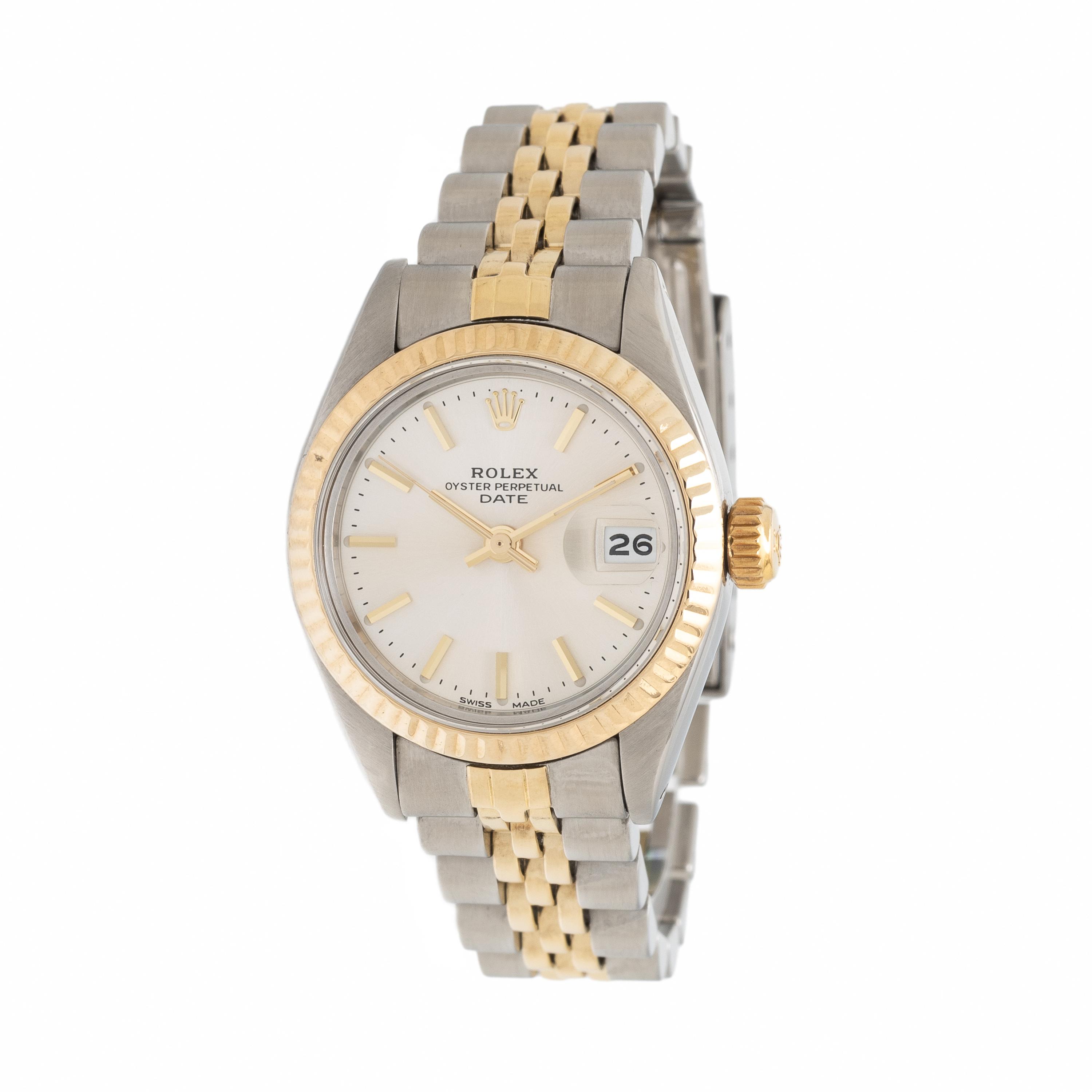 Rolex, Ref. 6917, Stainless Steel and 18K Yellow Gold 'Lady Datejust' Watch