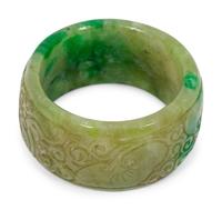A Group of Six Chinese Jade Bracelets