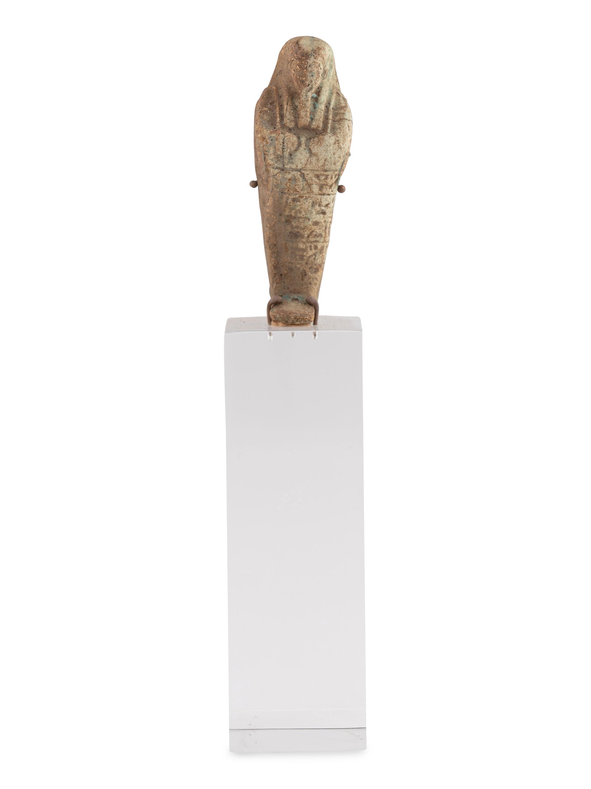 An Egyptian Faience Ushabti