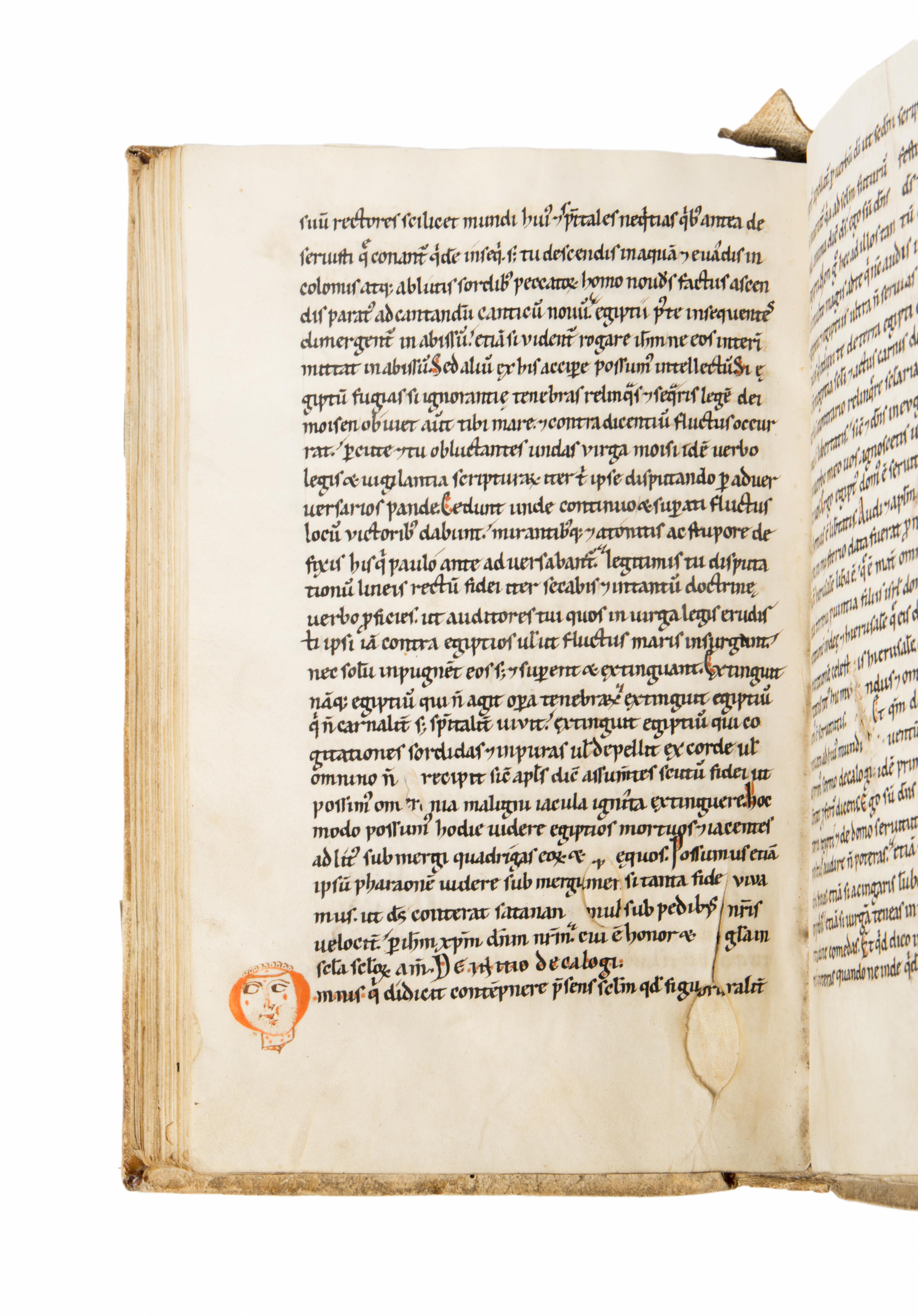 ORIGEN OF ALEXANDRIA (c. 185 – 253) Homilia in Genesim , Homiliae in Exodum , in Latin, translation by Rufinus, decorated manuscript on parchment [Austria, Lambach Abbey? c. 1150–1175]