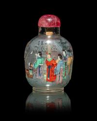 A Chinese Inside Painted Rock Crystal Snuff Bottle