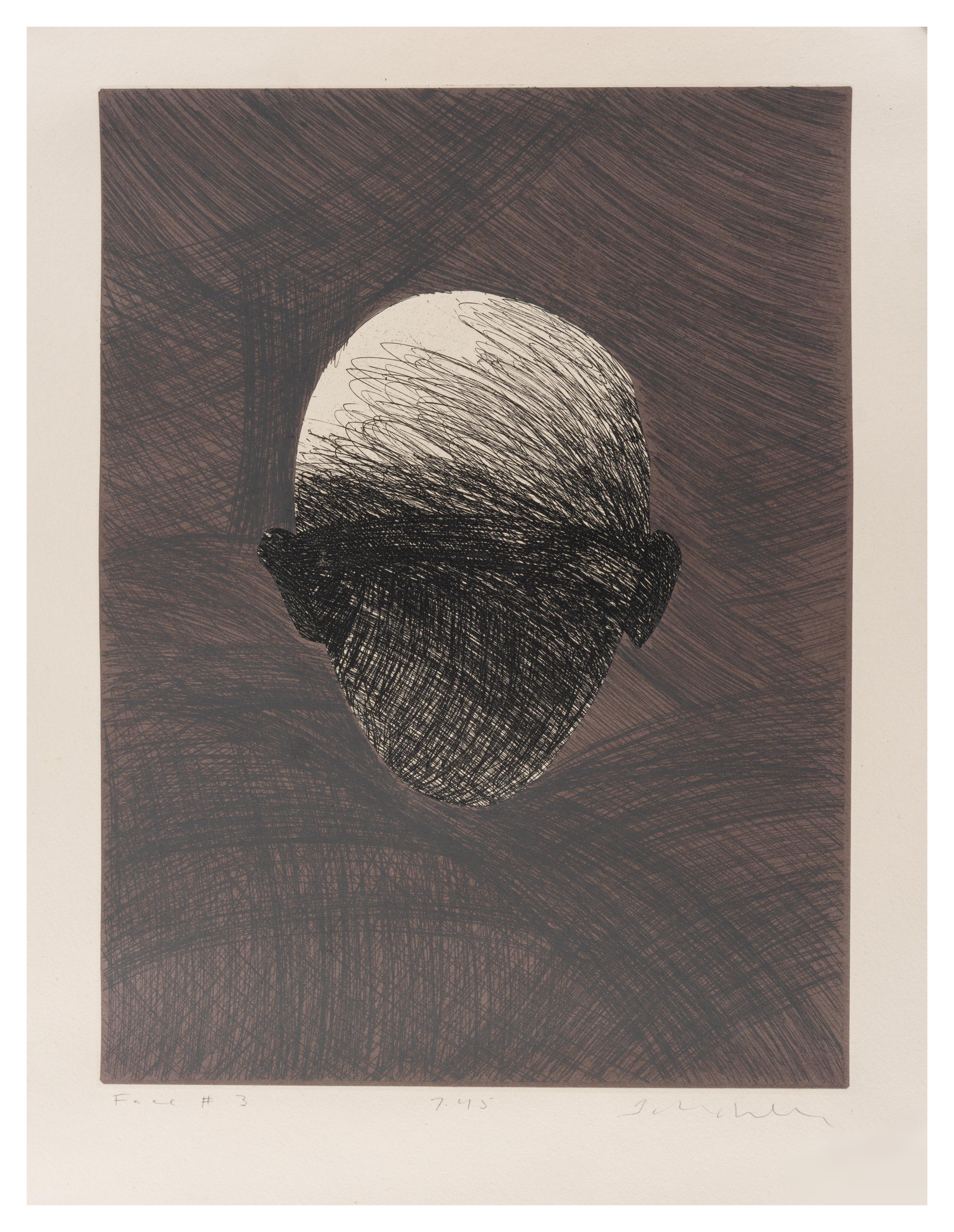 Three Works: Face #1, Face # 2 and Face #3 , edition 7/45