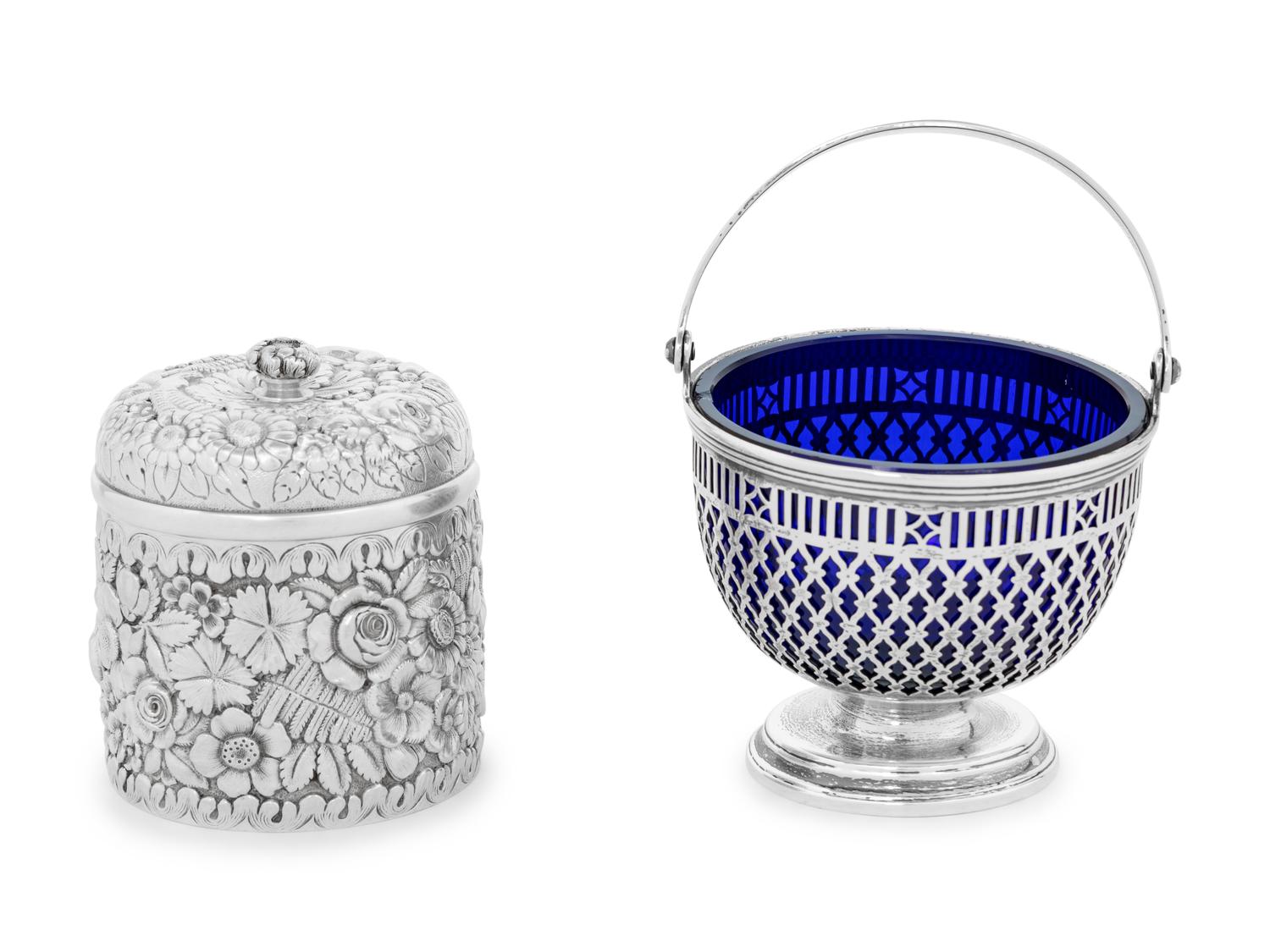 A Collection of Five Tiffany and Co. Silver Table and Flatware Articles