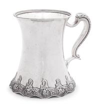 A Large Tiffany and Co. Silver Handled Cup