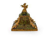 A Louis XV Style Boulle Bracket Clock of Small Size — 20TH CENTURY