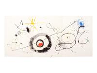 [DERRIÈRE LE MIROIR - MIRÓ]. A group of 5 Joan Miró issues, comprising: