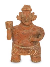 A Colima Terracotta Statuette