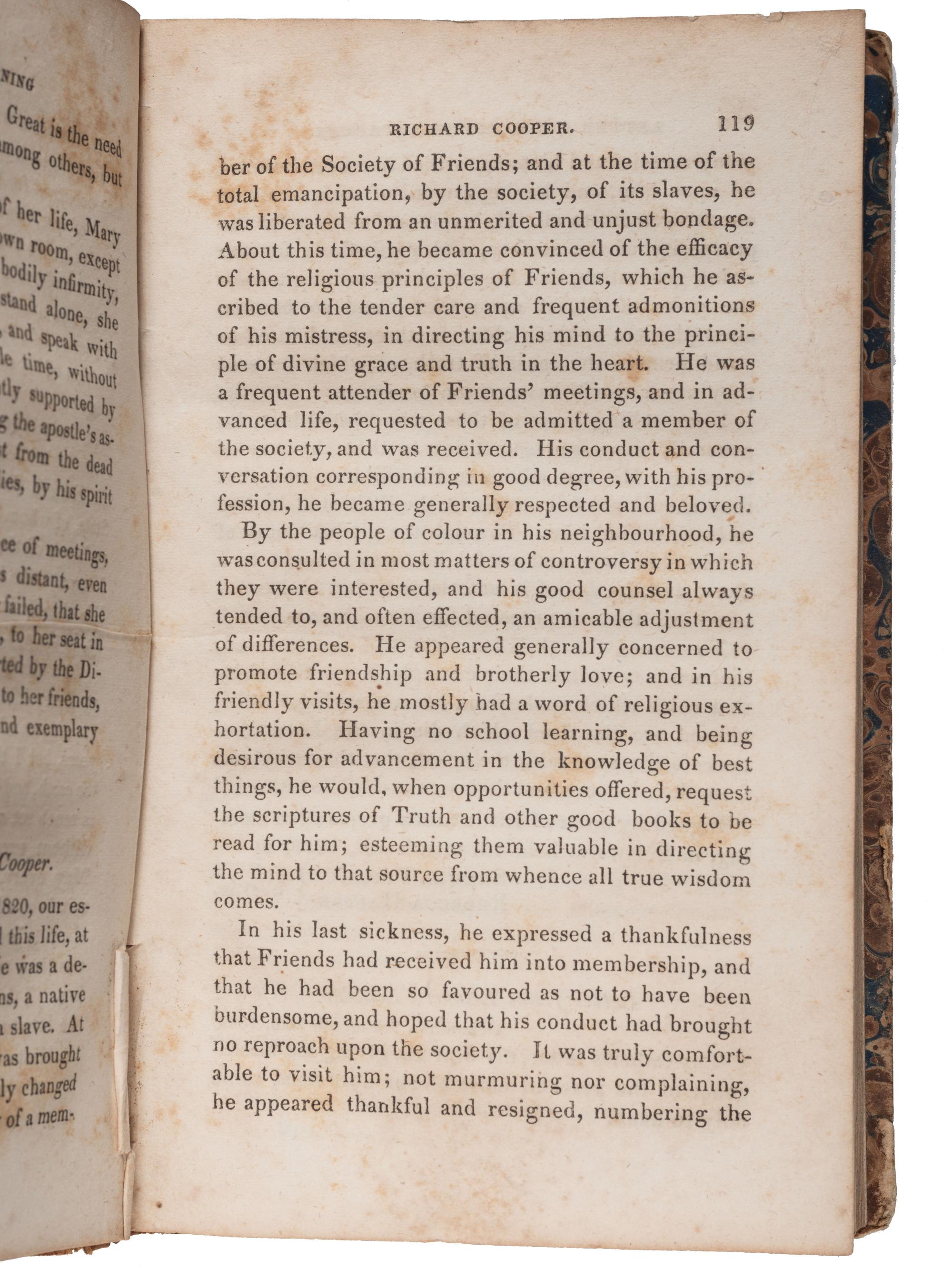 [ABOLITION -- QUAKERS]. Friends' Miscellany: Containing Memoirs of the Life of Warner Mifflin . Byberry: John & Isaac Comly, [1834]. Sammelband with 3 issues of Friends' Miscellany, 1831-1834.