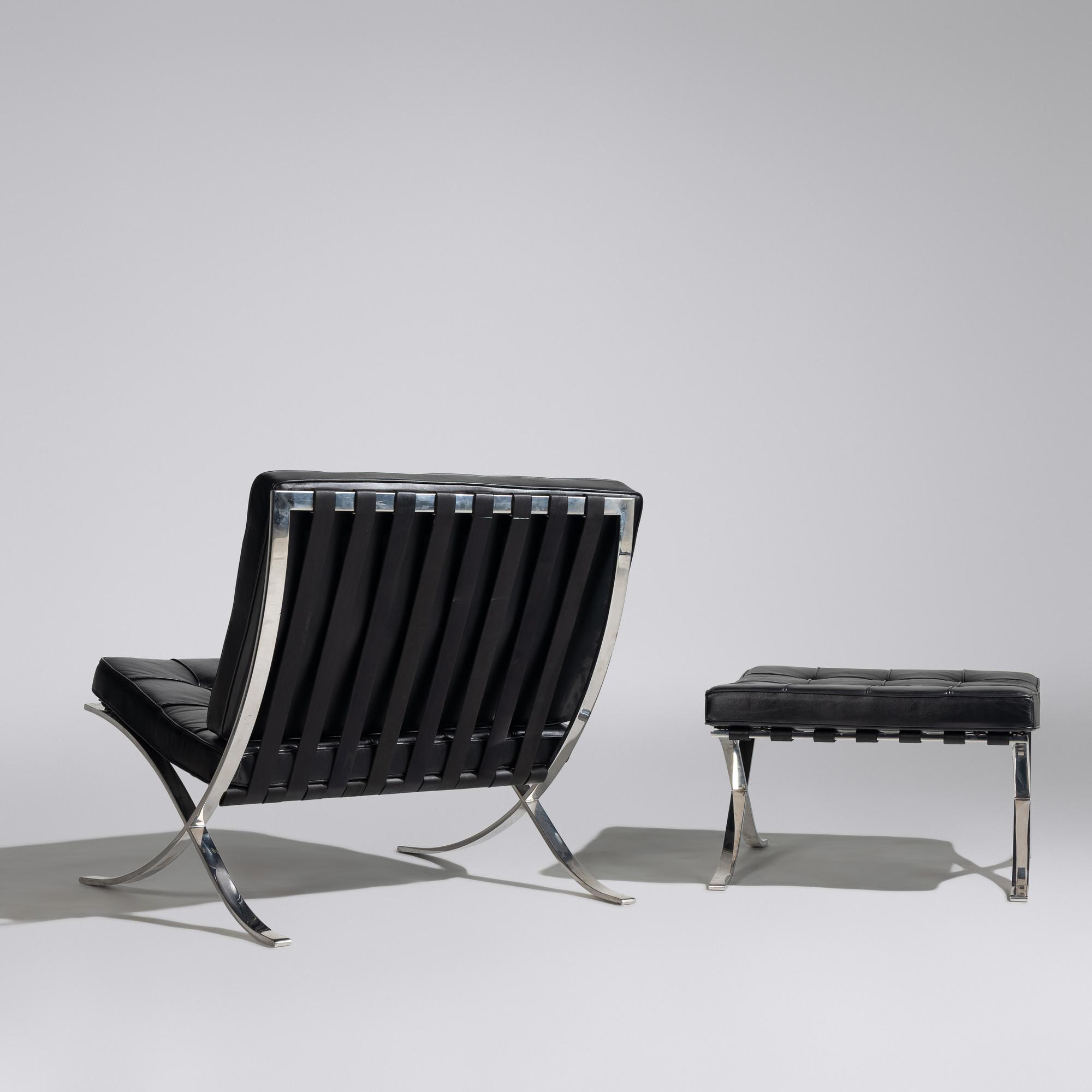 Barcelona Chair and Ottoman Gerald R. Griffith