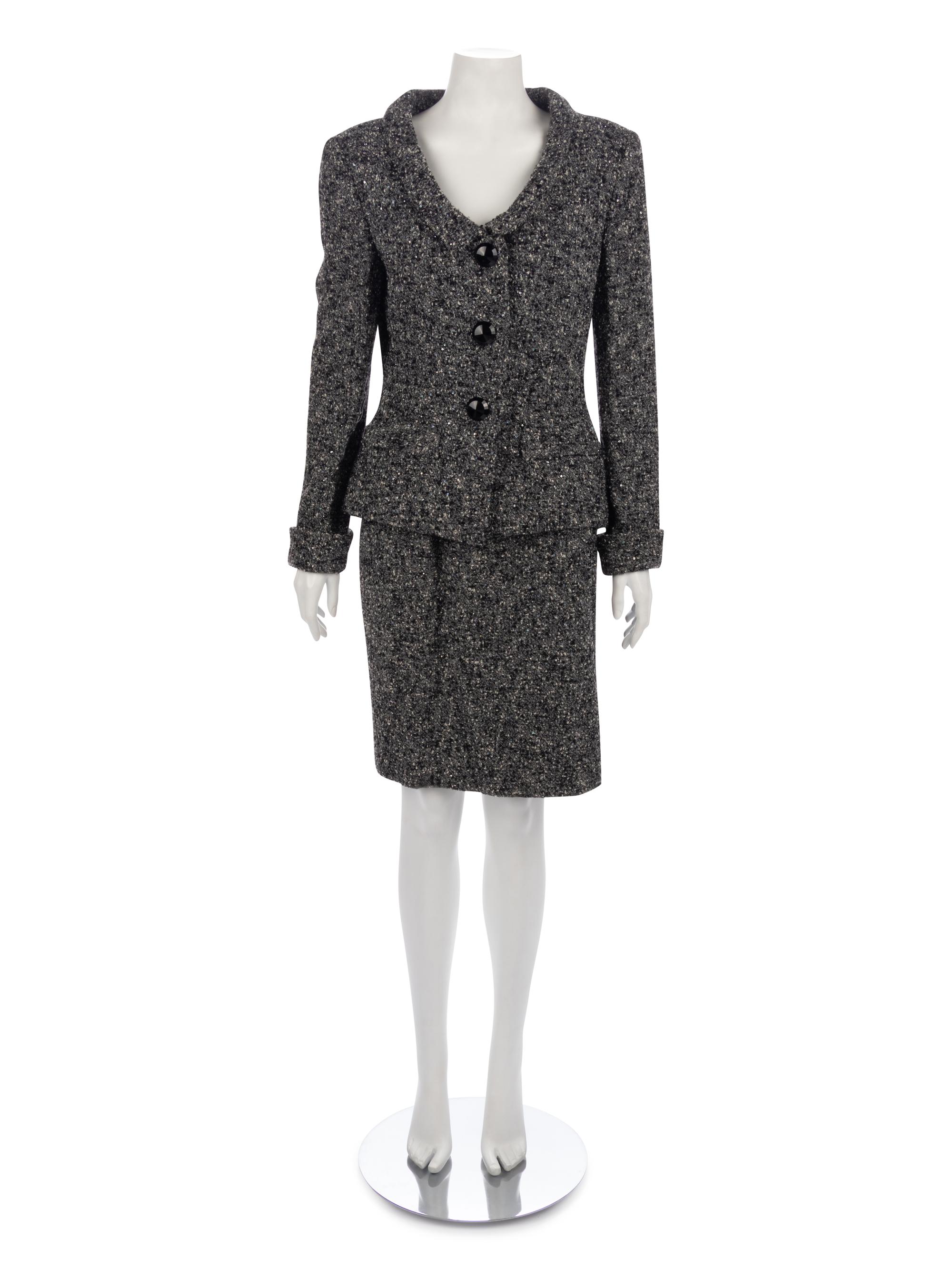 Six Designer Skirt Suits, 1990-2000s