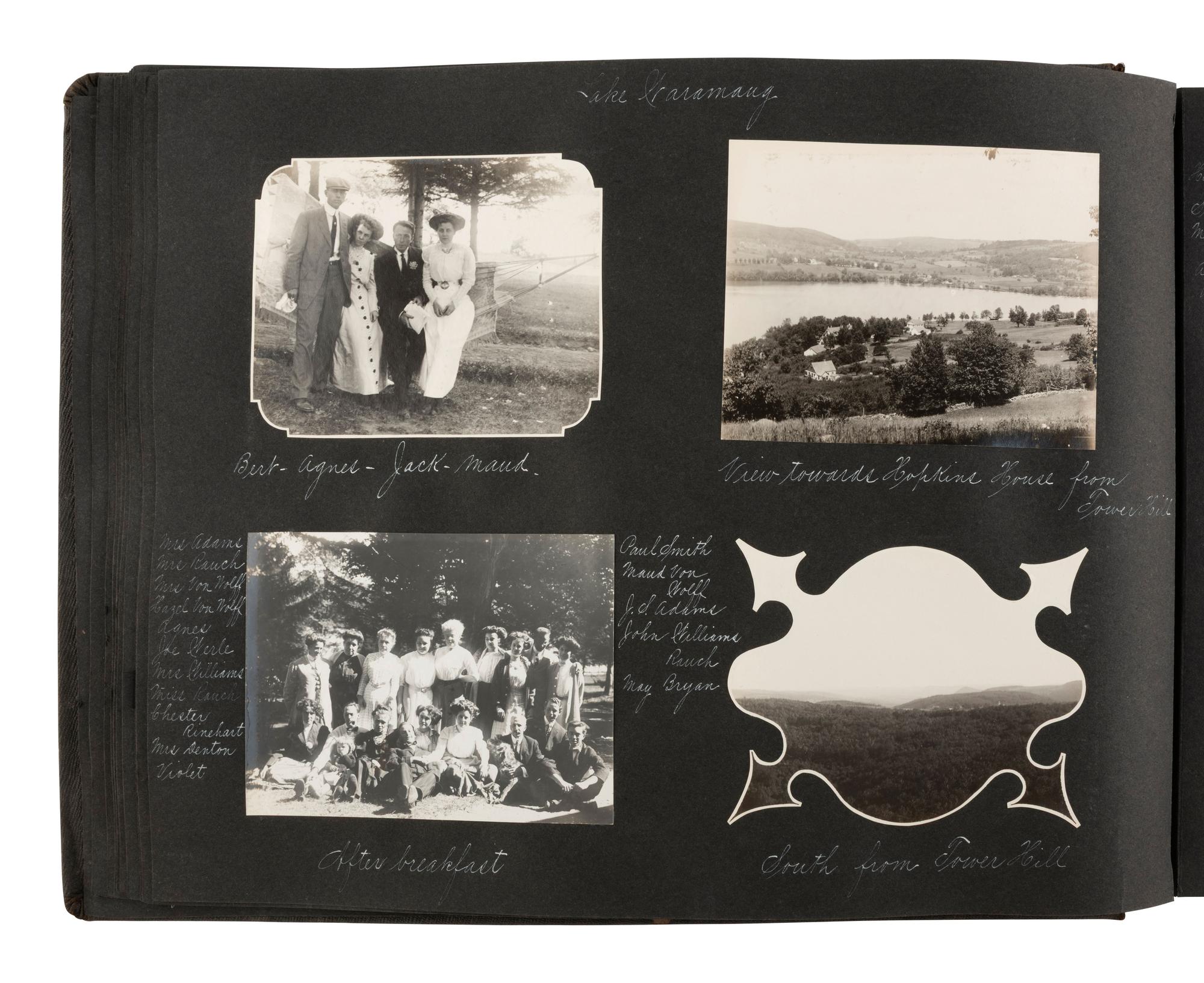 [PHOTO.] Album feat. images of Hudson Fulton Celebration, plains, auto races, and Black subjects.
