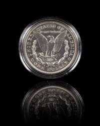 Two United States Morgan Silver Dollar Coins