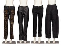 Chanel & Loewe, Four Pairs of Pants