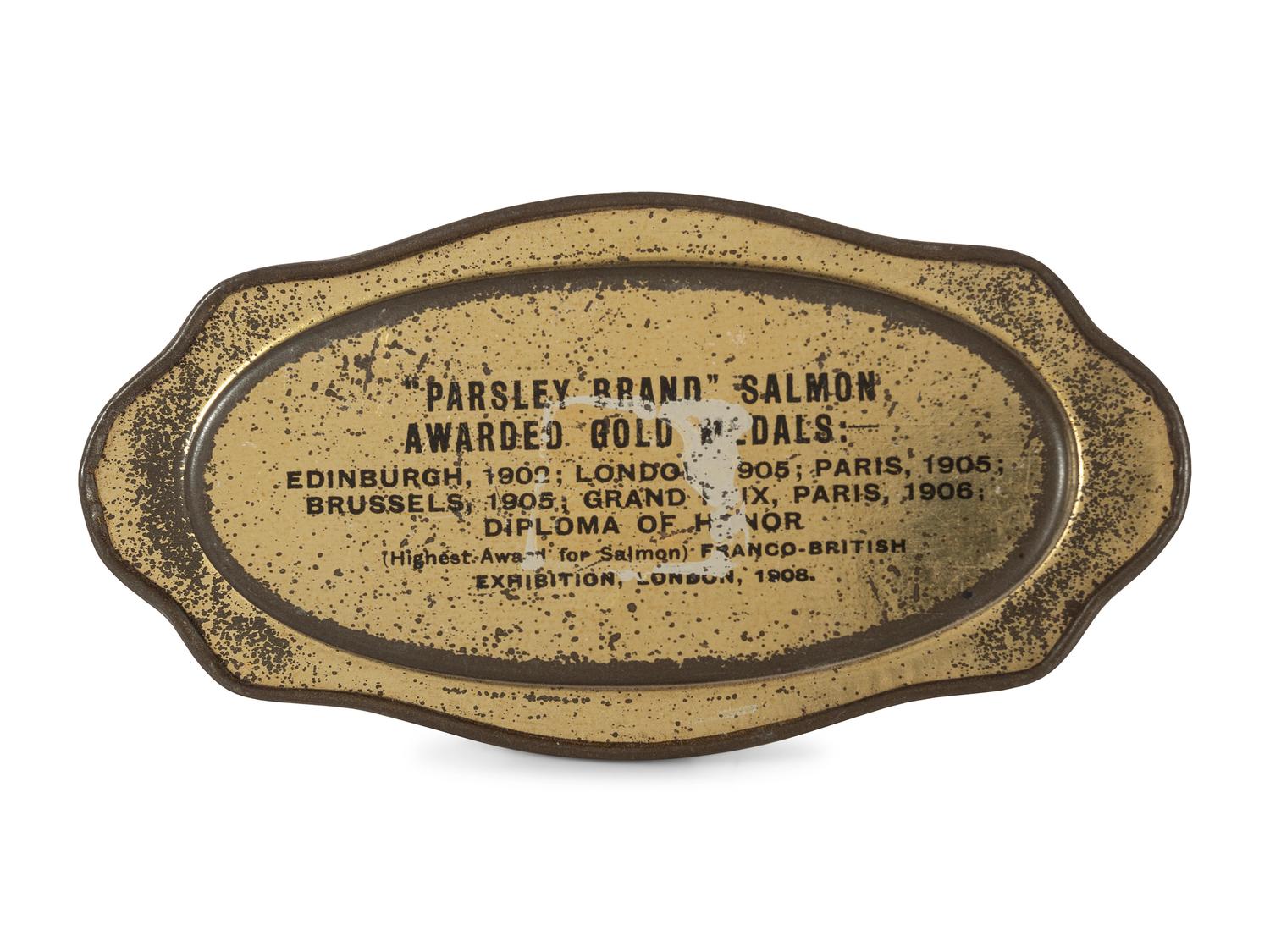 Three Parsley Brand Salmon Advertising Pieces