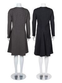 Two Chado Ralph Rucci Knit Dresses, 2000-10s