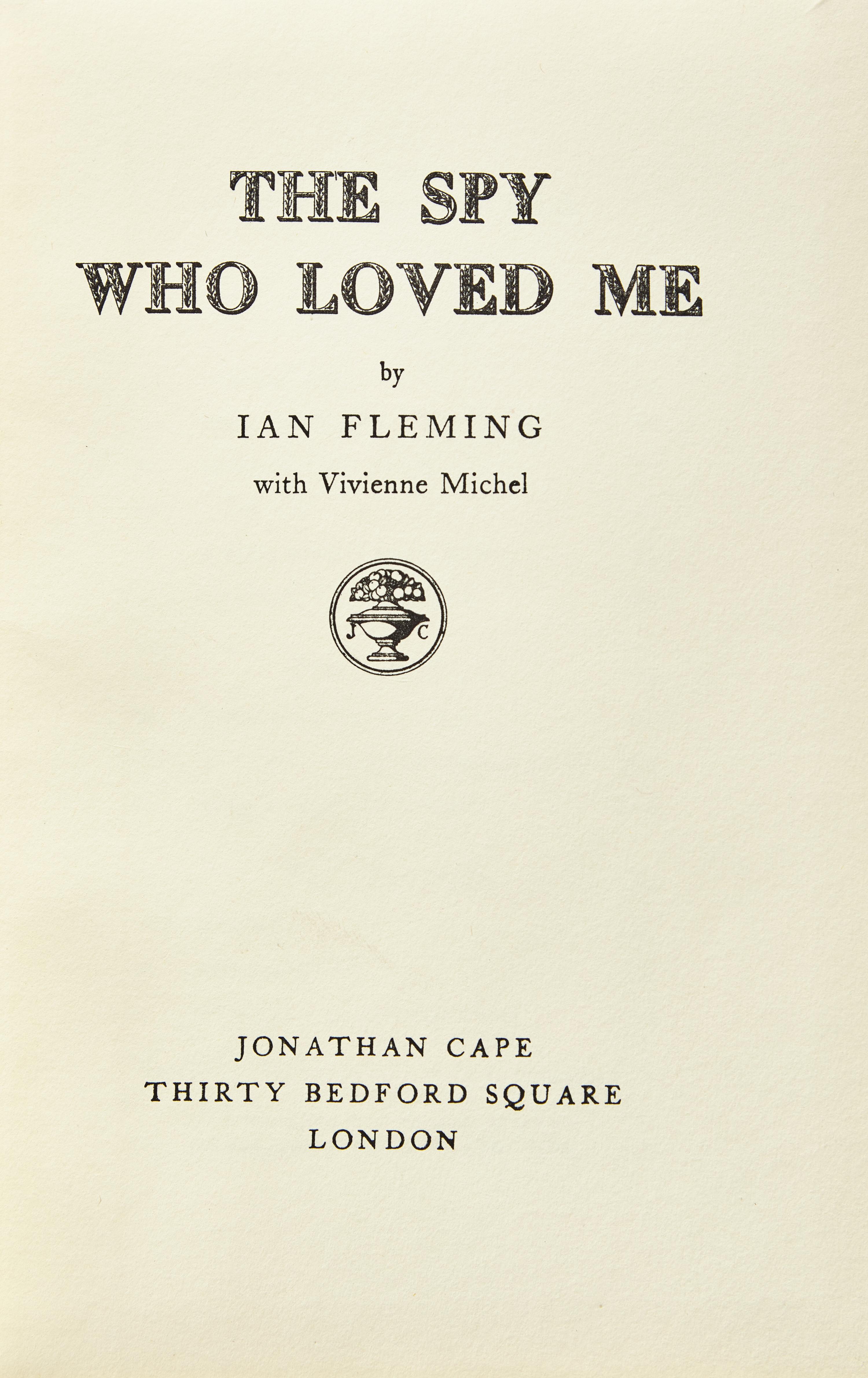 [Literature] Fleming, Ian. Group of 4 First Editions