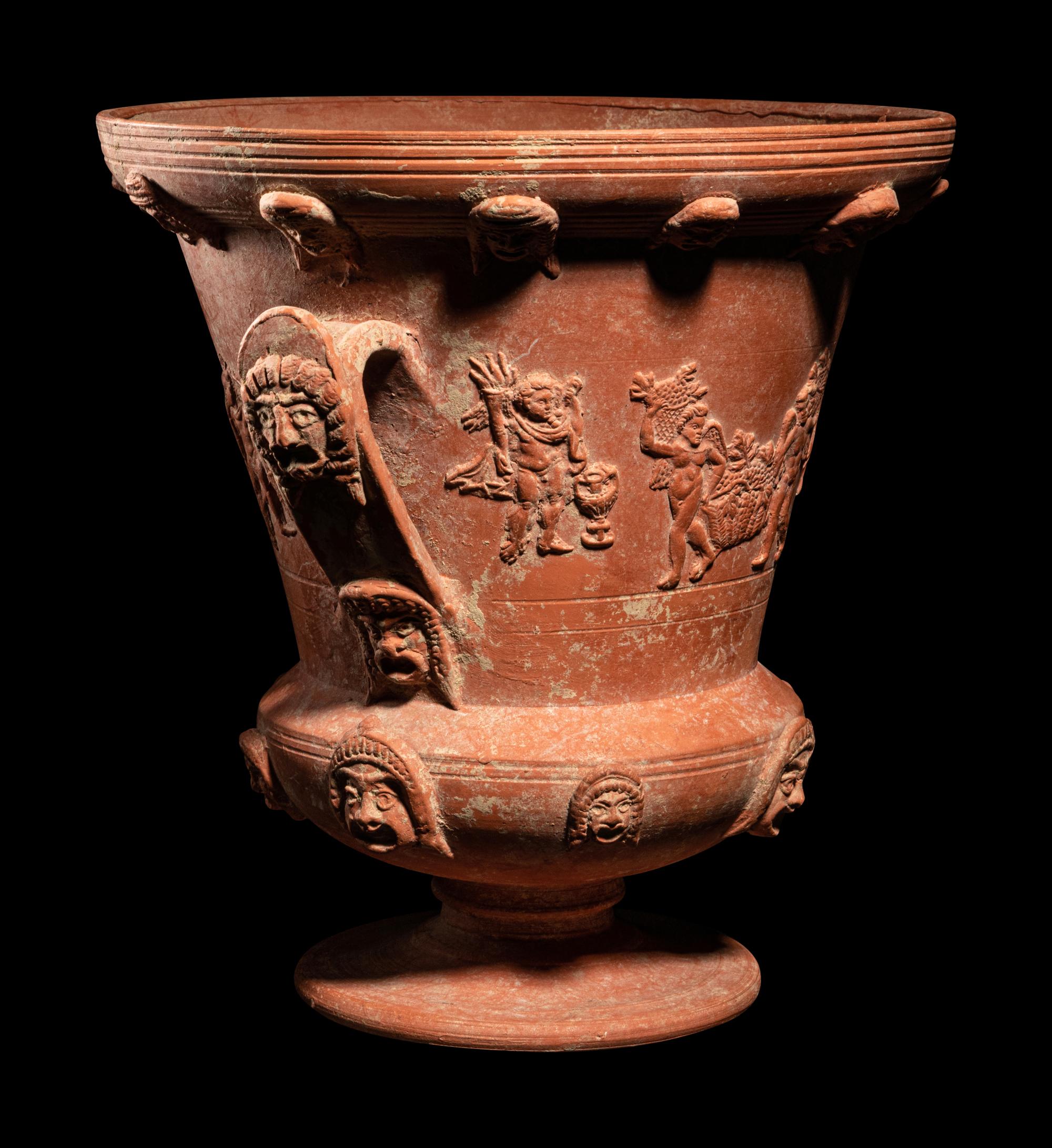 A Roman Red-Ware Kantharos