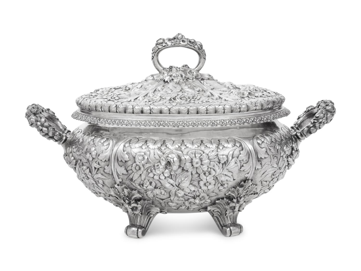 An American Silver Tureen