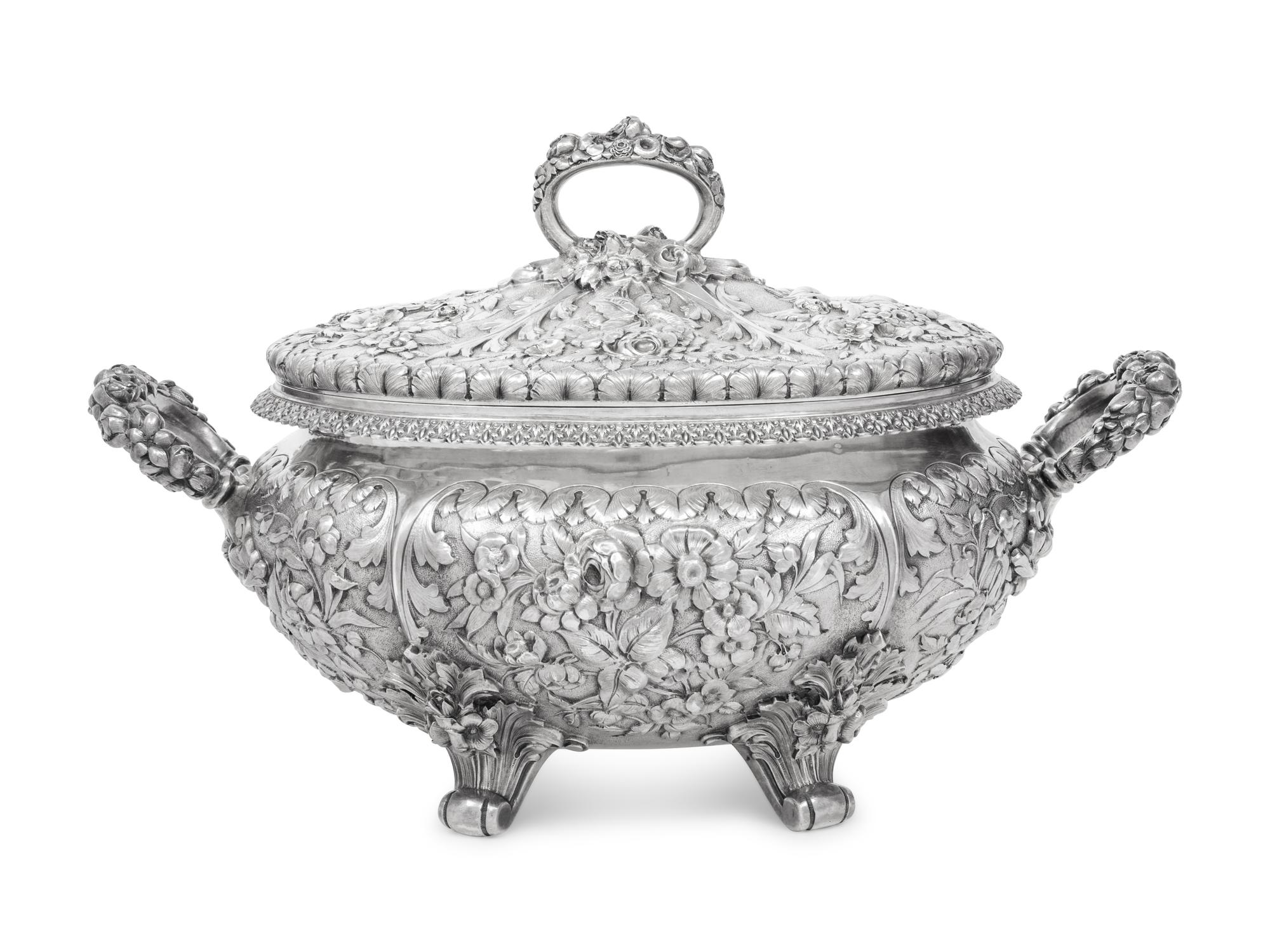 An American Silver Tureen