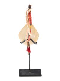 Sioux Beaded and Quilled Horn Spoon