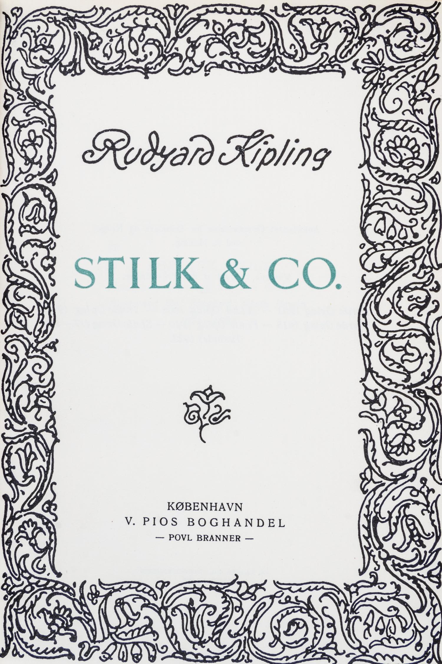 (BINDINGS) A group of nine volumes bound in varying shades of green leather, largely Danish language.