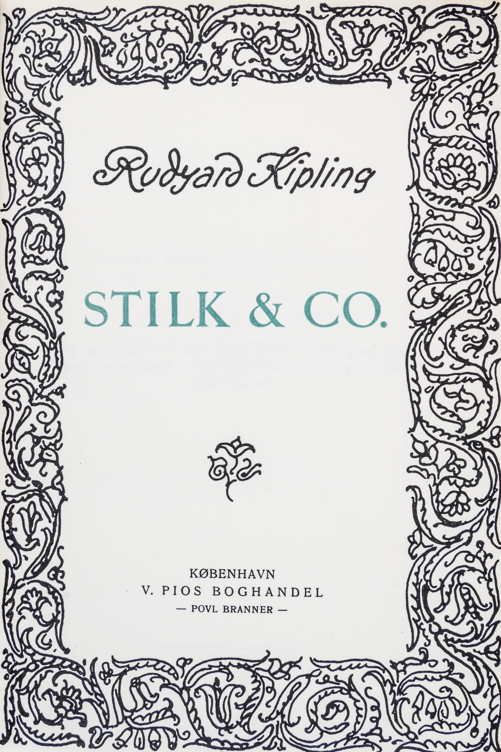 (BINDINGS) A group of nine volumes bound in varying shades of green leather, largely Danish language.