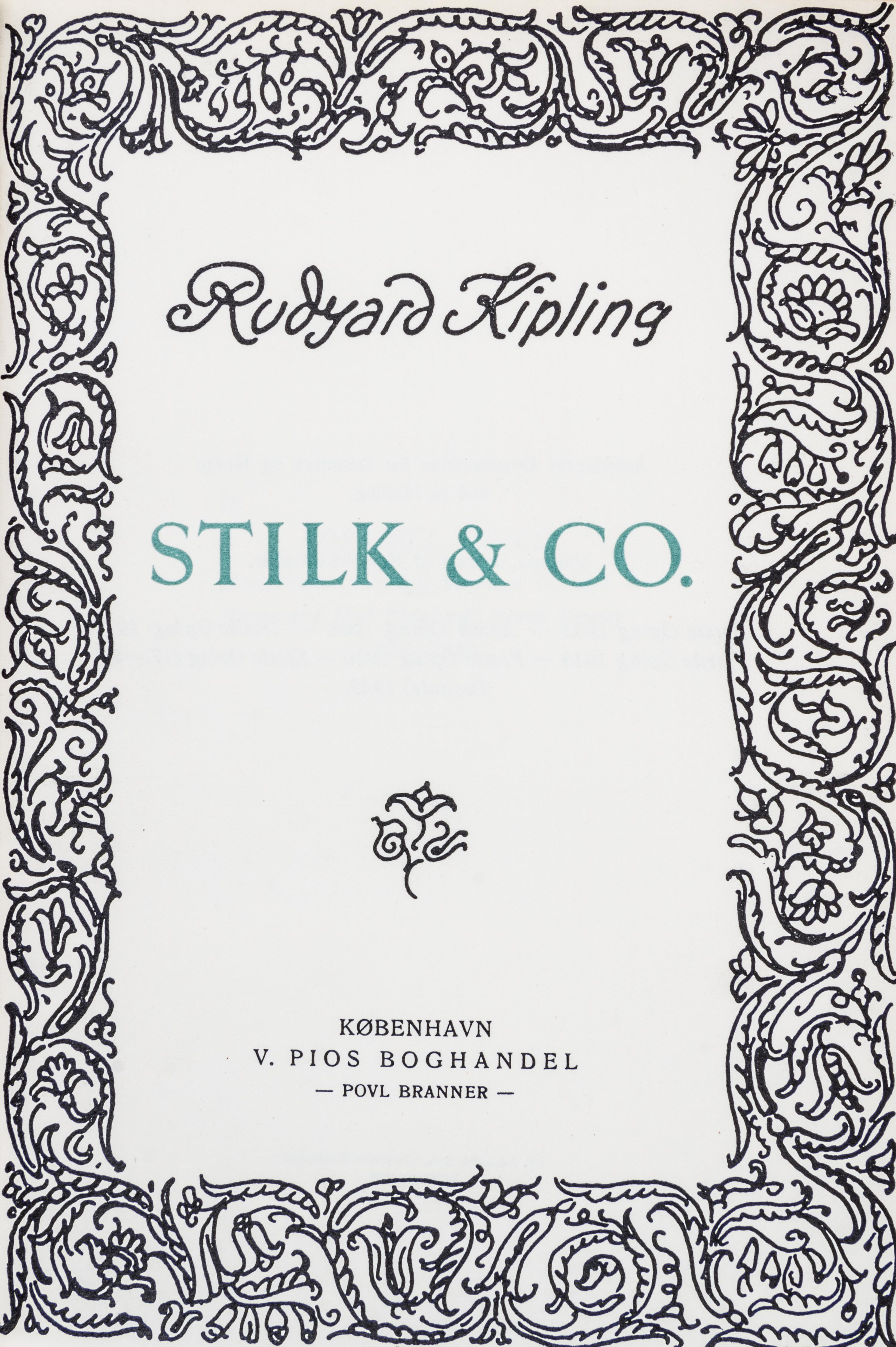 (BINDINGS) A group of nine volumes bound in varying shades of green leather, largely Danish language.