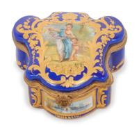 A Sevres Porcelain Box