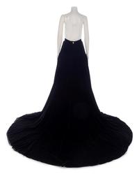 Chanel Black Velvet Skirt, 1993