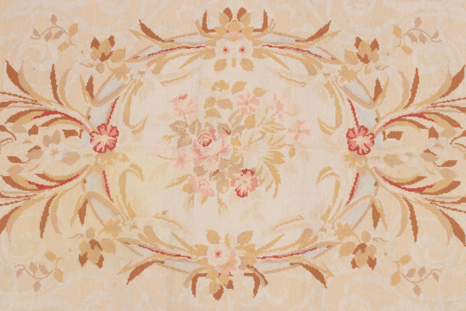 An Aubusson Style Wool Rug