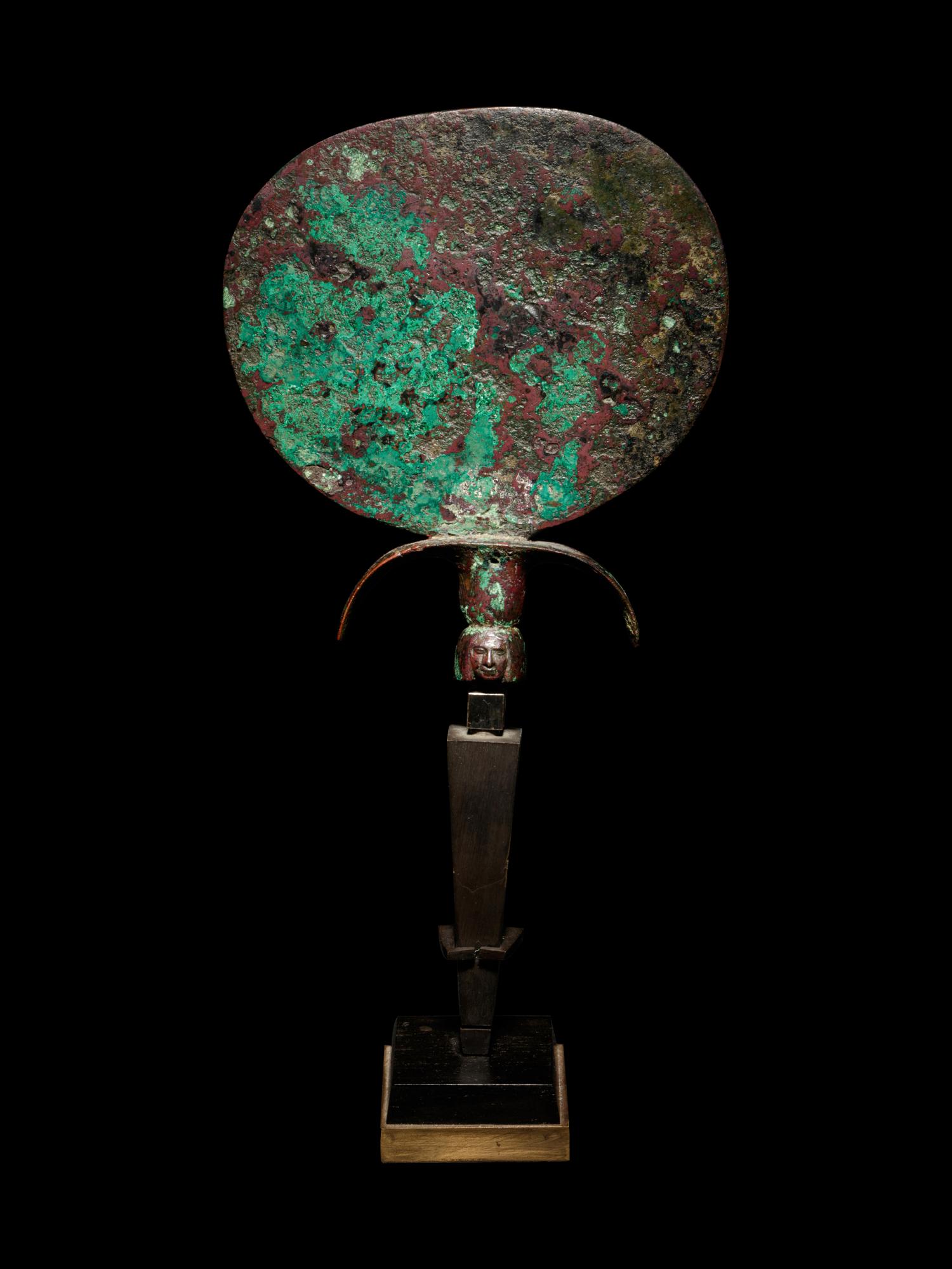 An Egyptian Bronze Mirror