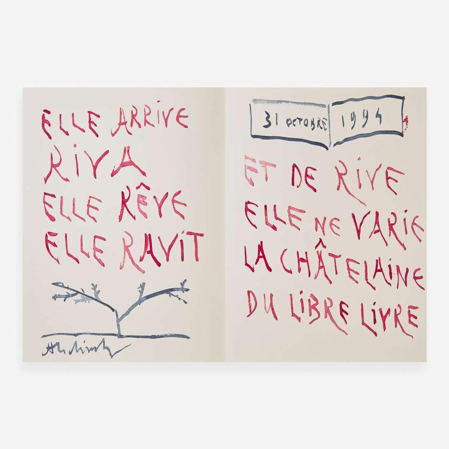 [Art] [Alechinsky, Pierre] Cioran, E(mil). M. Vacillations