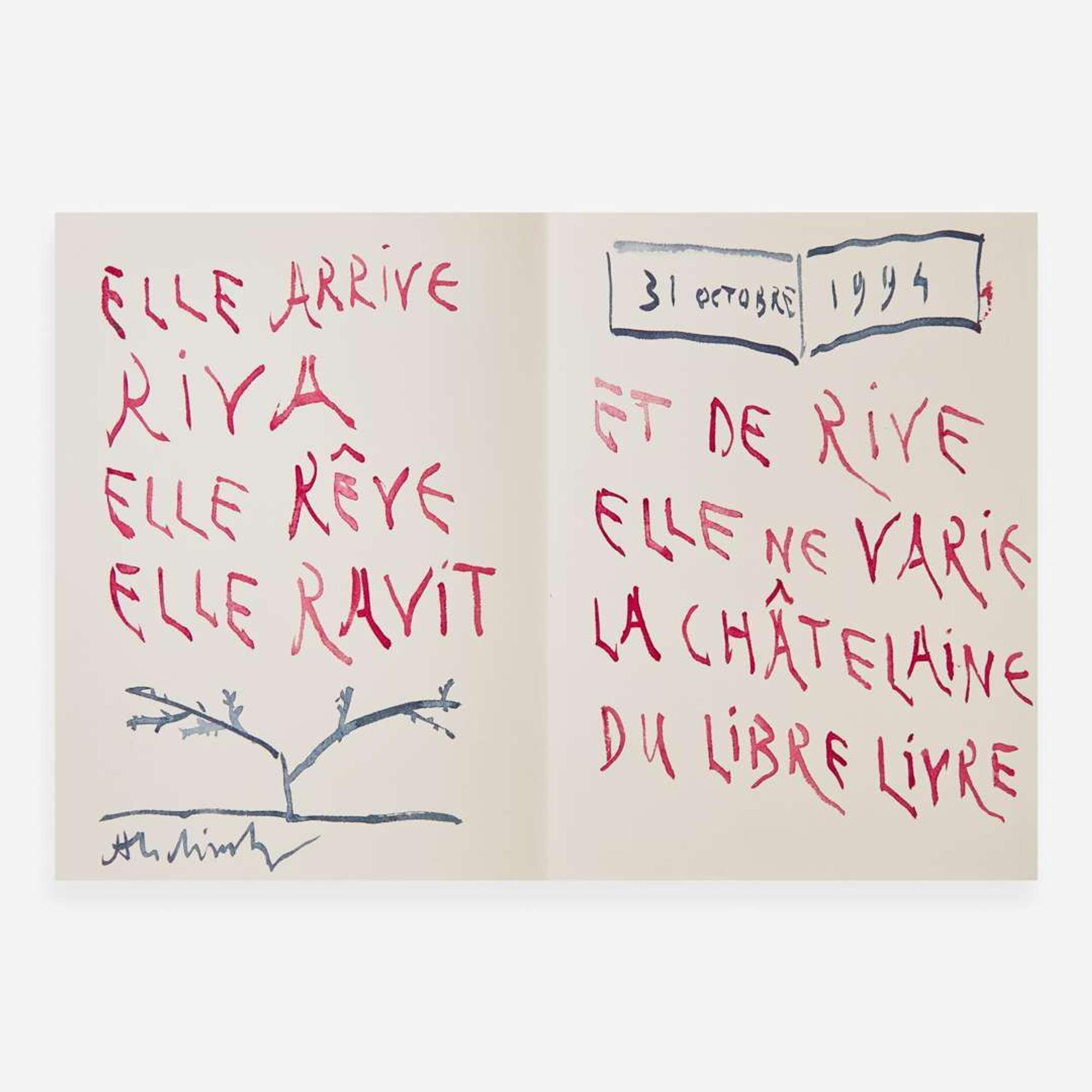 [Art] [Alechinsky, Pierre] Cioran, E(mil). M. Vacillations