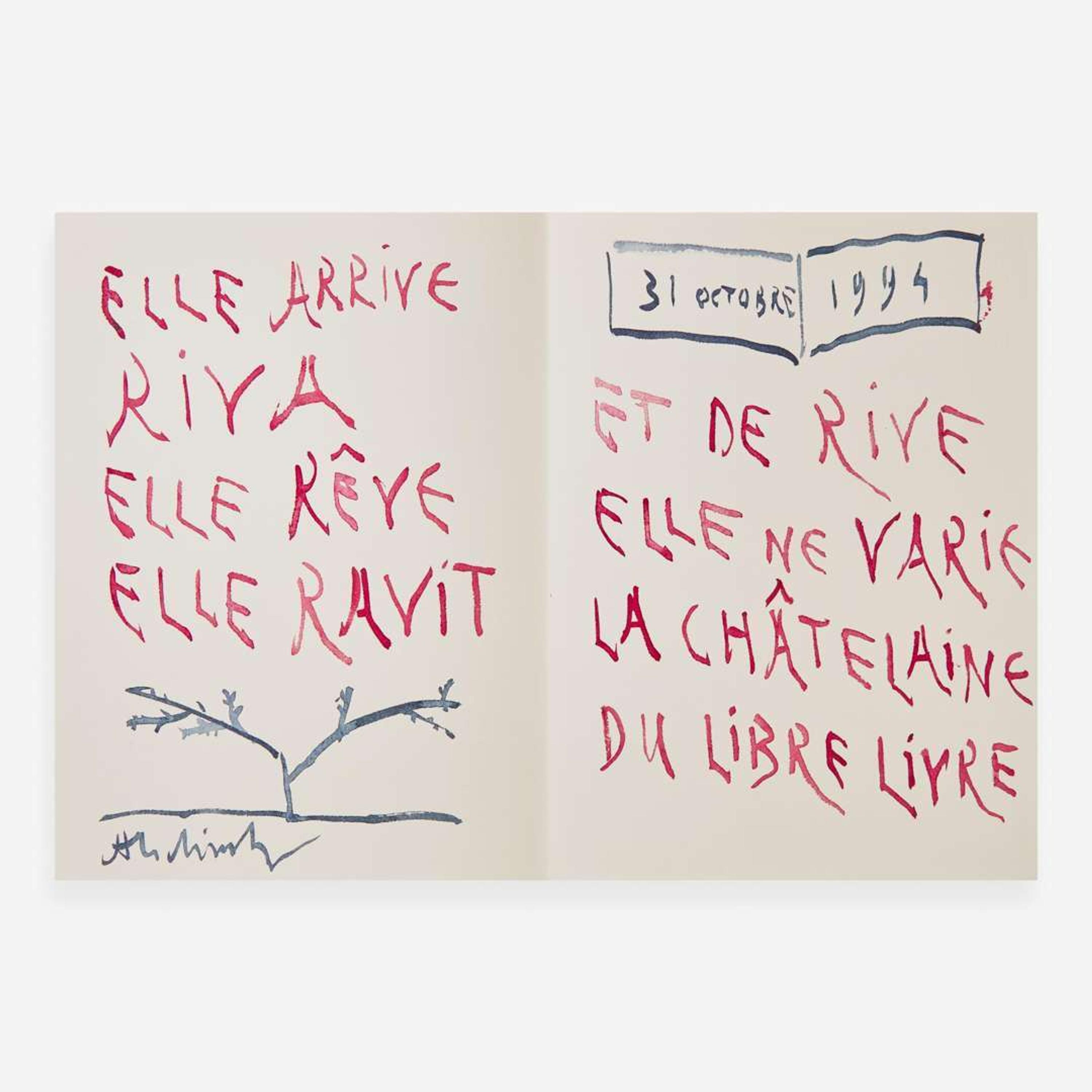 [Art] [Alechinsky, Pierre] Cioran, E(mil). M. Vacillations