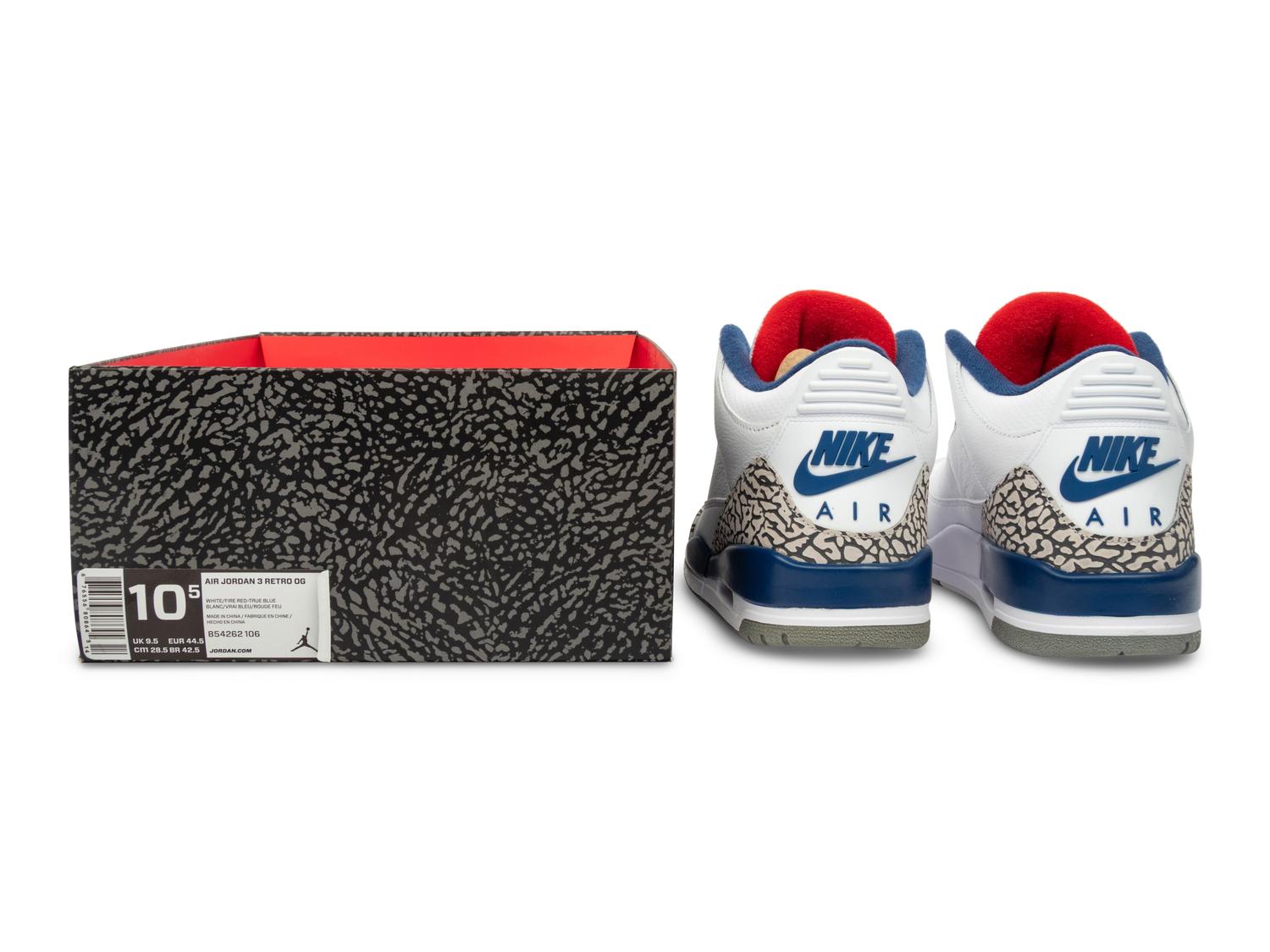 Jordan 3 Retro OG True Blue 2016 (DS)