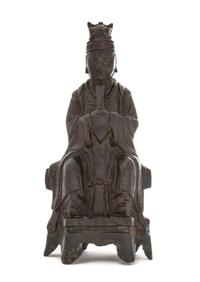 A Bronze Figure of a Daoist Immortal